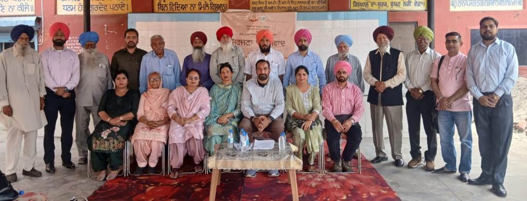 Punjab Kala Parishad organized a dialogue with novelist Harjit Kaur Virk in Ropar